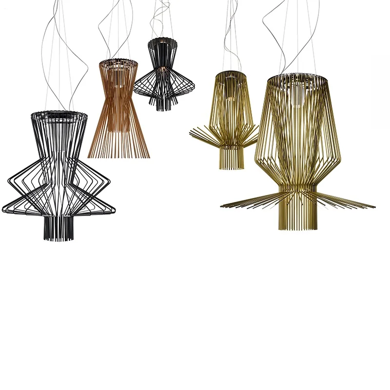 Modern lighting Foscarini Allegro Ritmico Pendant Lights LED Birdcage Hanging Lamps Italy Industrial Lamp Home Decor Luminaire
Modern lighting Foscarini Allegro Ritmico Pendant Lights LED Birdcage Hanging Lamps Italy Industrial Lamp Home Decor Luminaire