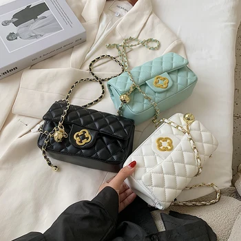 New Female Bag 2020 Autumn And Winter Fashion French Diamond Chain Bag Female Korean Shoulder Bag Western Style Messenger Bag
New Female Bag 2020 Autumn And Winter Fashion French Diamond Chain Bag Female Korean Shoulder Bag Western Style Messenger Bag