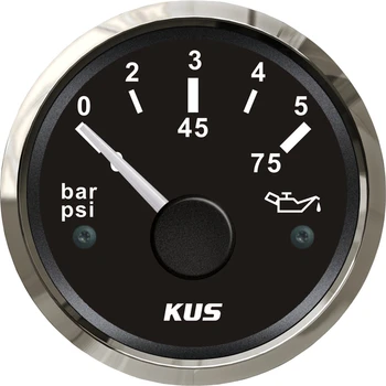 Pack of 1 52mm Oil Pressure Gauges 0-5Bar 12V/24V Waterproof Oil Pressure Meters 0-75psi for Automobile Ship with Backlight
Pack of 1 52mm Oil Pressure Gauges 0-5Bar 12V/24V Waterproof Oil Pressure Meters 0-75psi for Automobile Ship with Backlight