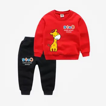 ZWY261 Children's sets spring and autumn 100% cotton clothes boy sweater + trousers cartoon print girl long sleeve suit
ZWY261 Children's sets spring and autumn 100% cotton clothes boy sweater + trousers cartoon print girl long sleeve suit