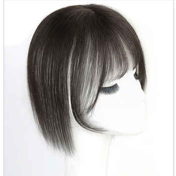 Top Toupee Hair Topper Closure Short Straight Clip In Hair Extension Black Brown Human Hair Mixed Synthetic Hair Wig For Women
Top Toupee Hair Topper Closure Short Straight Clip In Hair Extension Black Brown Human Hair Mixed Synthetic Hair Wig For Women