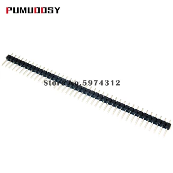 10pcs 40 Pin 1x40 Single Row Male 2.54 Breakable Pin Header Connector Strip for Arduino Black
10pcs 40 Pin 1x40 Single Row Male 2.54 Breakable Pin Header Connector Strip for Arduino Black