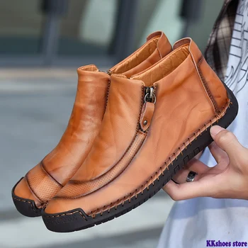 Fashion Winter Men's Boots Warm Fur Men's Boots Snow Leather Men's Boots Autumn Mens Basic Boots Outdoor Men's Driving Shoes 
Fashion Winter Men's Boots Warm Fur Men's Boots Snow Leather Men's Boots Autumn Mens Basic Boots Outdoor Men's Driving Shoes