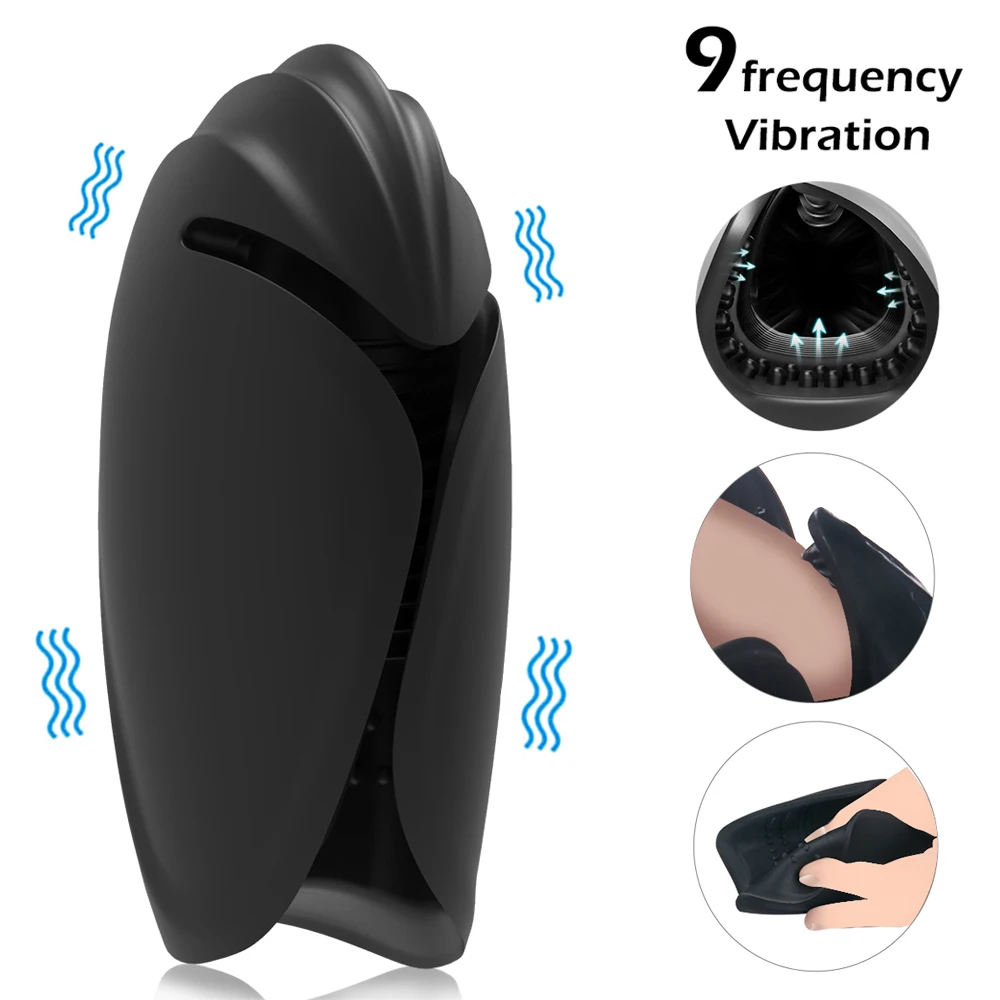 Glans Vibrator Sex Toys For Men Penis Trainer Male Masturbator Cup Delay Ejaculation Stimulate Glans Vibrating Massager Pussy (6)
