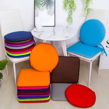 

Cushions with Ties - Round Chair Seat Pads,not-Slip Thickened for Armchairs Garden Outdoor Indoor Chairs for Home Bar Stool Dini