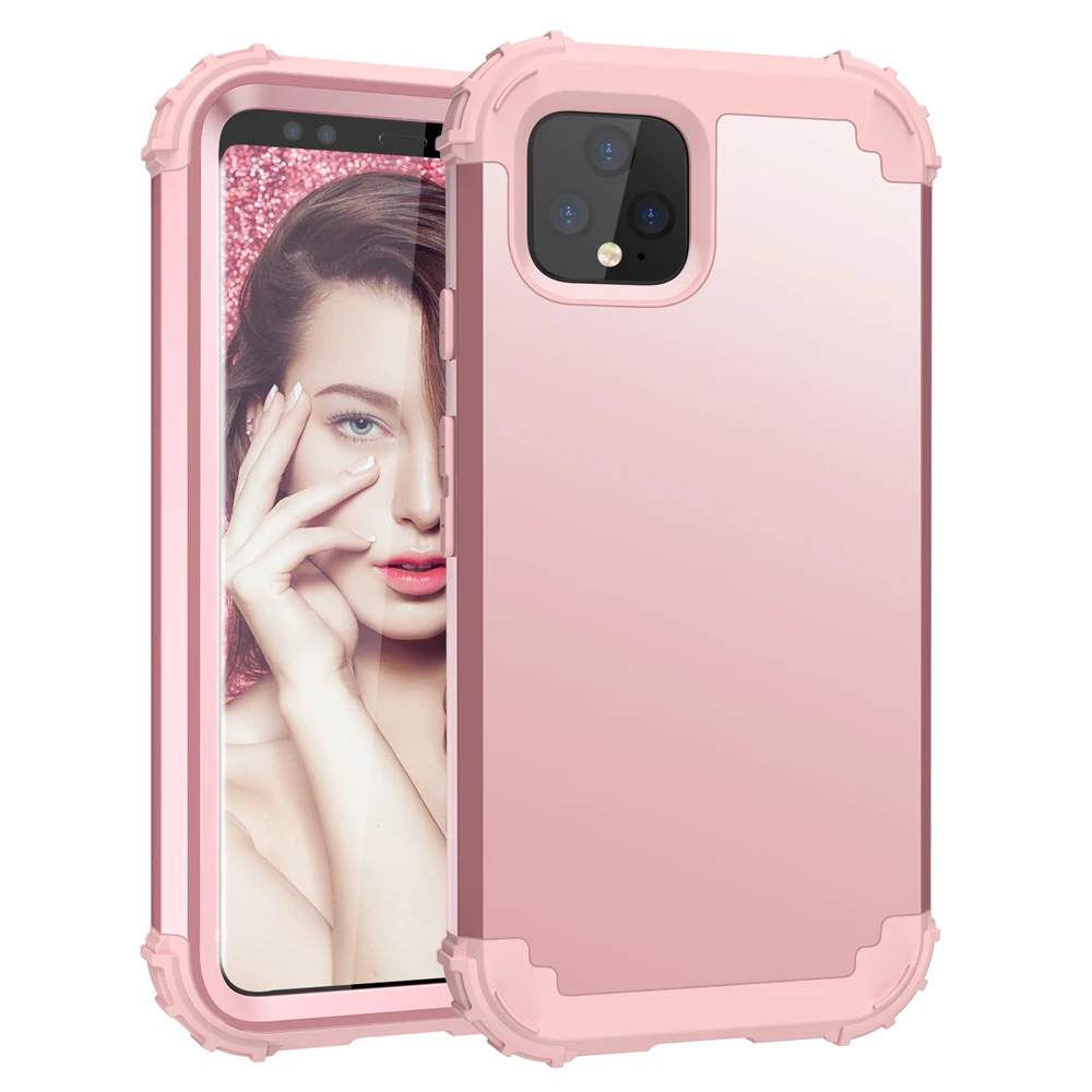 Ultra-thin Hybrid Hard Rubber Shockproof Protect For Google Pixel 3 4 XL Impact Armor Phone Cases Cover For Google Pixel 3XL 4XL
Ultra-thin Hybrid Hard Rubber Shockproof Protect For Google Pixel 3 4 XL Impact Armor Phone Cases Cover For Google Pixel 3XL 4XL