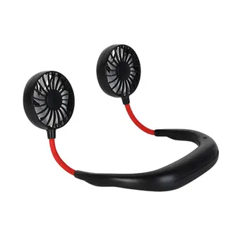 USB Double Head Fan Hanging Neck Cooler Small Size Fan Handheld Fan Air Conditioner Electric Coolers Mini Ventilation Fan 110V 
USB Double Head Fan Hanging Neck Cooler Small Size Fan Handheld Fan Air Conditioner Electric Coolers Mini Ventilation Fan 110V