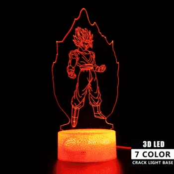 Cartoon 3D Novelty Light LED Lights Goku Super Saiyan Figure Lamp Night Light Projection Lamp Led Remote Control Touch 3d Lamp
Cartoon 3D Novelty Light LED Lights Goku Super Saiyan Figure Lamp Night Light Projection Lamp Led Remote Control Touch 3d Lamp