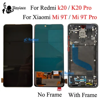 Black For Xiao mi Redmi k20 / K20 Pro / Mi 9T / Mi9T Pro Global LCD Display Touch Screen Digitizer Assembly Replacement / Frame
Black For Xiao mi Redmi k20 / K20 Pro / Mi 9T / Mi9T Pro Global LCD Display Touch Screen Digitizer Assembly Replacement / Frame