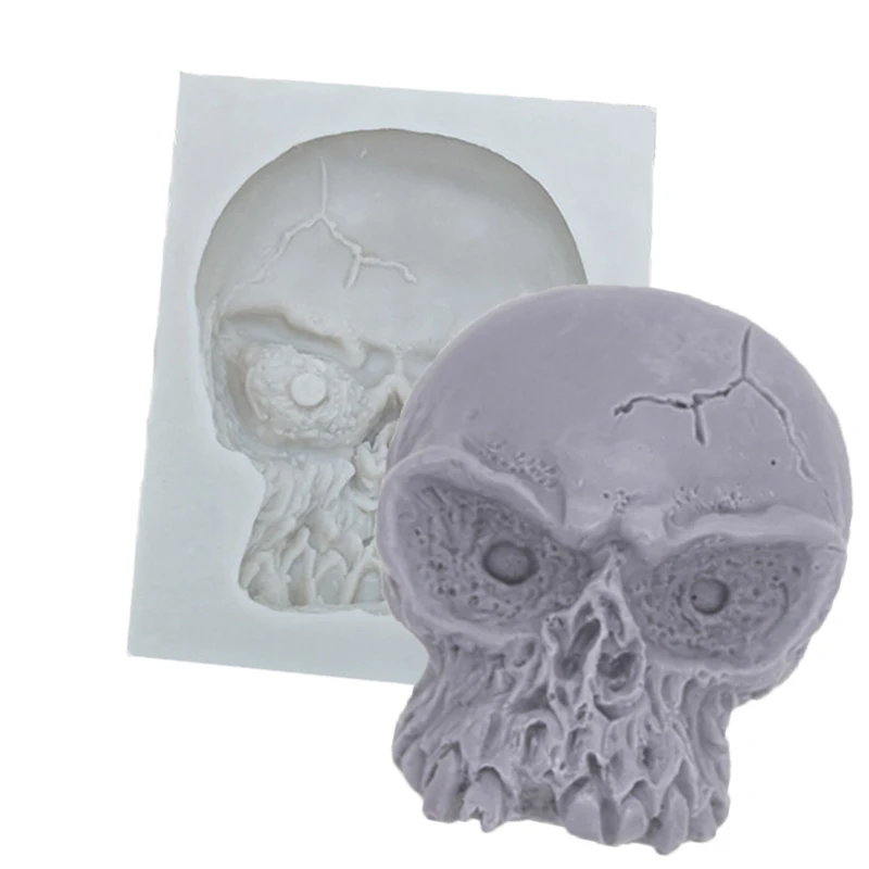 Силиконовые формы в виде черепа для Хэллоуина 
Силиконовые формы в виде черепа для Хэллоуина