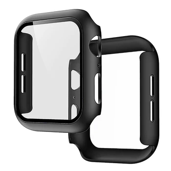 Protective Shell with Tempered Glass Film Screen Protector Watch Case for Apple Watch 1/2/3 38mm / 42mm Smartwatch Accessories
Protective Shell with Tempered Glass Film Screen Protector Watch Case for Apple Watch 1/2/3 38mm / 42mm Smartwatch Accessories