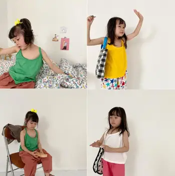 2020 New Wholesale Girls Boys Vest Cotton Fashion Summer Kids Top 1-7t QH689
2020 New Wholesale Girls Boys Vest Cotton Fashion Summer Kids Top 1-7t QH689