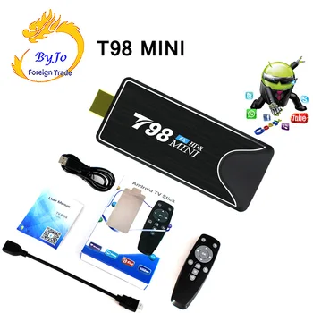 T98 MINI PC Dongle Miracast Bluetooth WIFI HDMI 6K HDR 6K Tv Stick Android 9.0 OS Quad Core 64bits 4G 32G Optional TV BOX
T98 MINI PC Dongle Miracast Bluetooth WIFI HDMI 6K HDR 6K Tv Stick Android 9.0 OS Quad Core 64bits 4G 32G Optional TV BOX
