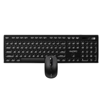 YINDIAO Vax Keyboard and Mouse Set Mute Wireless Keyboard Mouse for Business Office