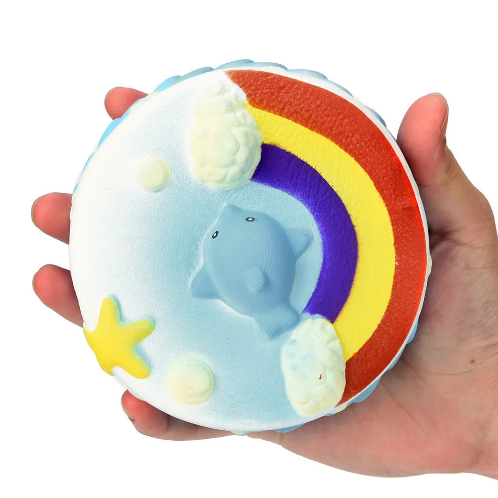 Cake Cream Squeeze Toy Slow Rising Decompression Squeeze Toys inger rehabilitation training props Cake shop model Decoration #B