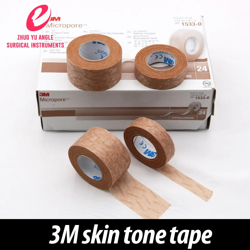 3M клейкая лента Косметическая пластиковая micro дышащяя обувь не вызывает аллергии с защитой от медицинская