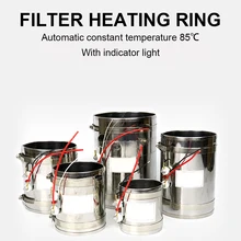 Diesel Filter Heater 12V/24V 120W Automatic Constant Temperature Stainless Steel Electric Heating Ring for Car Truck Boat RV 
Diesel Filter Heater 12V/24V 120W Automatic Constant Temperature Stainless Steel Electric Heating Ring for Car Truck Boat RV