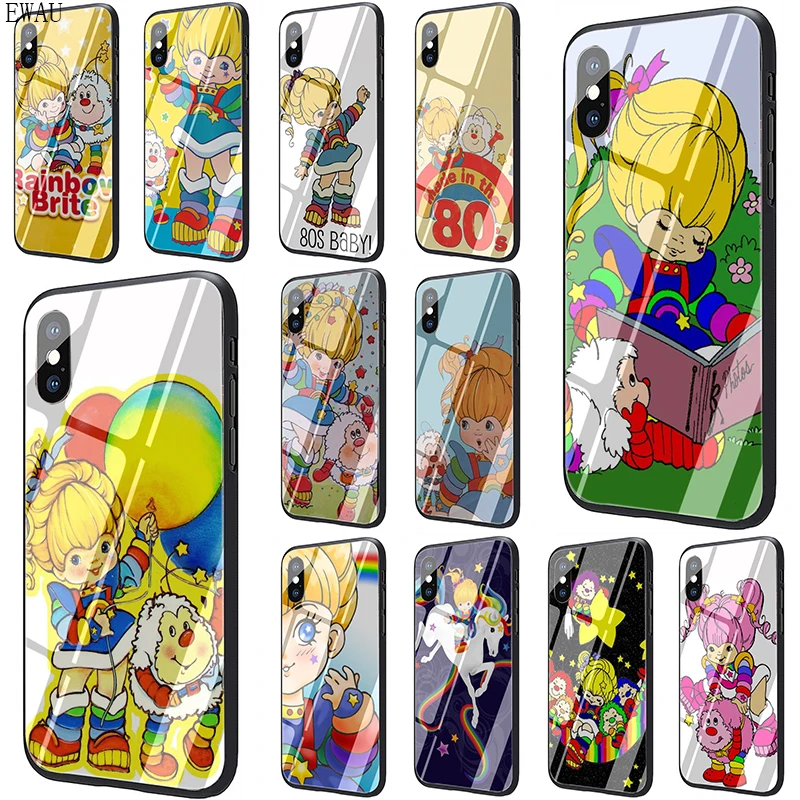EWAU Rainbow Brite Tempered Glass phone case for iphone 5 5s SE 6 6s 7 8 Plus X XR XS 11 pro Max
EWAU Rainbow Brite Tempered Glass phone case for iphone 5 5s SE 6 6s 7 8 Plus X XR XS 11 pro Max