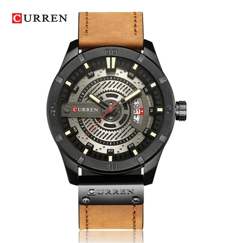 CURREN watch men's casual fashion business luxury quartz watch waterproof watch sports men's belt watch retro 5 colors
CURREN watch men's casual fashion business luxury quartz watch waterproof watch sports men's belt watch retro 5 colors