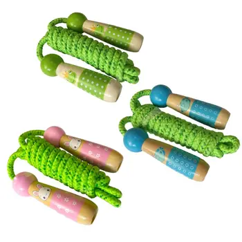New Wooden Handles Kids Jump Rope Adjustable Cartoon Rope Skipping for Kids Exercise
New Wooden Handles Kids Jump Rope Adjustable Cartoon Rope Skipping for Kids Exercise