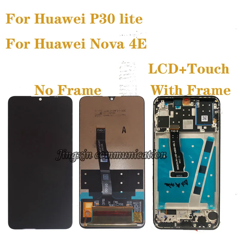 6.15" Original display For Huawei P30 Lite MAR-LX1 LX2 AL LCD Touch screen digitizer assembly for Huawei Nova 4e LCD Repair kit
6.15" Original display For Huawei P30 Lite MAR-LX1 LX2 AL LCD Touch screen digitizer assembly for Huawei Nova 4e LCD Repair kit