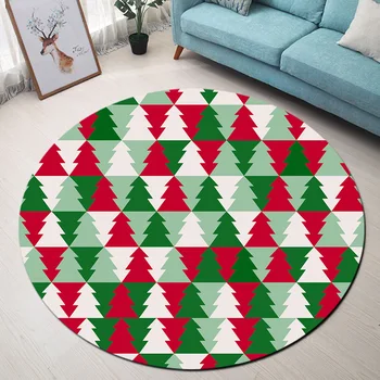 4 Size Round Carpet Cartoon Colored Christmas Tree Home Decorative Parlor Bedroom Area Rugs Coffee Table Non-slip Floor Mat
4 Size Round Carpet Cartoon Colored Christmas Tree Home Decorative Parlor Bedroom Area Rugs Coffee Table Non-slip Floor Mat