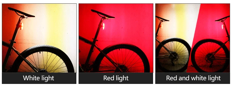 Top 120Lumens Bicycle Rear Light USB Rechargeable Cycling LED Taillight Waterproof MTB Road Bike Tail Light Flashing For Bicycle 2