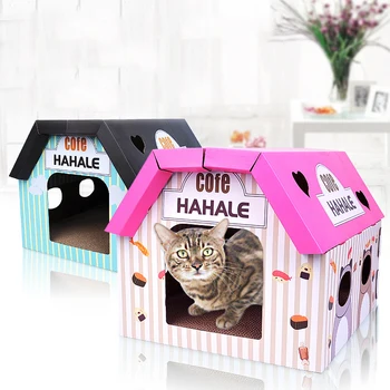 Cat Box Carton Breathable Wood Cat Claw Plate Corrugated Paper Scratch Cardboard Folding House Cats Tent Small Dog Sleeping Bed
Cat Box Carton Breathable Wood Cat Claw Plate Corrugated Paper Scratch Cardboard Folding House Cats Tent Small Dog Sleeping Bed