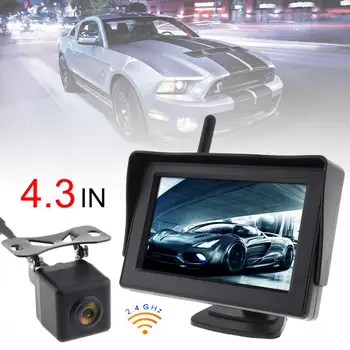 4.3 Inch High Quality Wireless HD NTSC / PAL Car Rearview Monitor Auto Parking System Built-in Antenna with Camera
4.3 Inch High Quality Wireless HD NTSC / PAL Car Rearview Monitor Auto Parking System Built-in Antenna with Camera