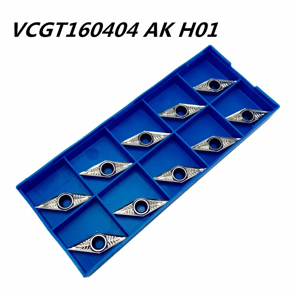 New Carbide Tool VCGT160404/08 AK H01 High Quality Cylindrical Aluminum Alloy CNC Machine Tools Milling Blade Metal Turning Tool
New Carbide Tool VCGT160404/08 AK H01 High Quality Cylindrical Aluminum Alloy CNC Machine Tools Milling Blade Metal Turning Tool