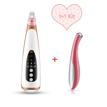Deep Pore Acne Pimple Removal Vacuum Blackhead Remove Red&Blue Light Pore Contraction Beauty Health Cosmetic Instrument
Deep Pore Acne Pimple Removal Vacuum Blackhead Remove Red&Blue Light Pore Contraction Beauty Health Cosmetic Instrument
