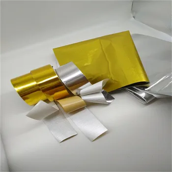 Gold 2 Inch Exhaust Intake Pipe Insulation Shield Anti-radiation Heat Self-adhesive Tape Send Wire Tie
Gold 2 Inch Exhaust Intake Pipe Insulation Shield Anti-radiation Heat Self-adhesive Tape Send Wire Tie