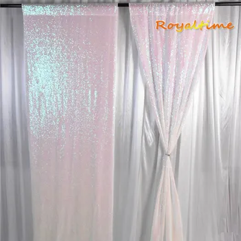 Royaltime Sequin Backdrop Curtain Panel 2x8FT-Changed White,Sequin Photography Backdrop Curtain for Wedding Party Curtain Decor
Royaltime Sequin Backdrop Curtain Panel 2x8FT-Changed White,Sequin Photography Backdrop Curtain for Wedding Party Curtain Decor
