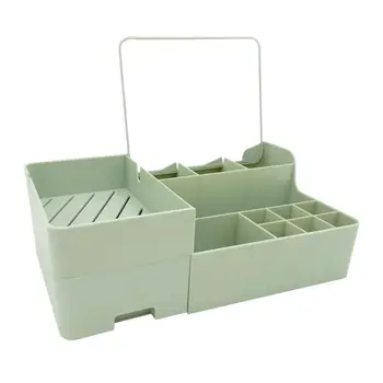 Makeup Organizer with Mirror for Cosmetic Capacity Storage Box Desktop Sundry Multilayer Drawer Container
Makeup Organizer with Mirror for Cosmetic Capacity Storage Box Desktop Sundry Multilayer Drawer Container