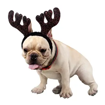 Pets Dog Christmas Antler Headband Shiny Holiday Puppy Supplies Cat Accessories for parties, Halloween, Christmas
Pets Dog Christmas Antler Headband Shiny Holiday Puppy Supplies Cat Accessories for parties, Halloween, Christmas