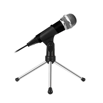Mini Cardioid Karaoke Microphone with Stand for Pc Karaoke, Youtube, Gaming Recording 3.5 Mm Recording Mic Plug and Play
Mini Cardioid Karaoke Microphone with Stand for Pc Karaoke, Youtube, Gaming Recording 3.5 Mm Recording Mic Plug and Play
