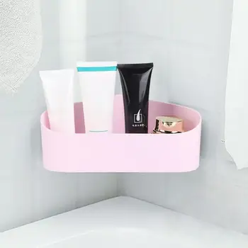 No Drilling Bathroom Storage Shelf Plastic Wall Mounted Adhesive Corner Shampoo Holder Kitchen Hollowed Triangle Rack Organizer
No Drilling Bathroom Storage Shelf Plastic Wall Mounted Adhesive Corner Shampoo Holder Kitchen Hollowed Triangle Rack Organizer