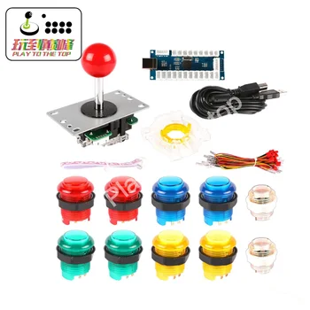 LED Arcade Game DIY Kit for Joystick MAME Raspberry Pi Zero Delay USB Encoder + LED Push Button Octagonal Restrictor
LED Arcade Game DIY Kit for Joystick MAME Raspberry Pi Zero Delay USB Encoder + LED Push Button Octagonal Restrictor