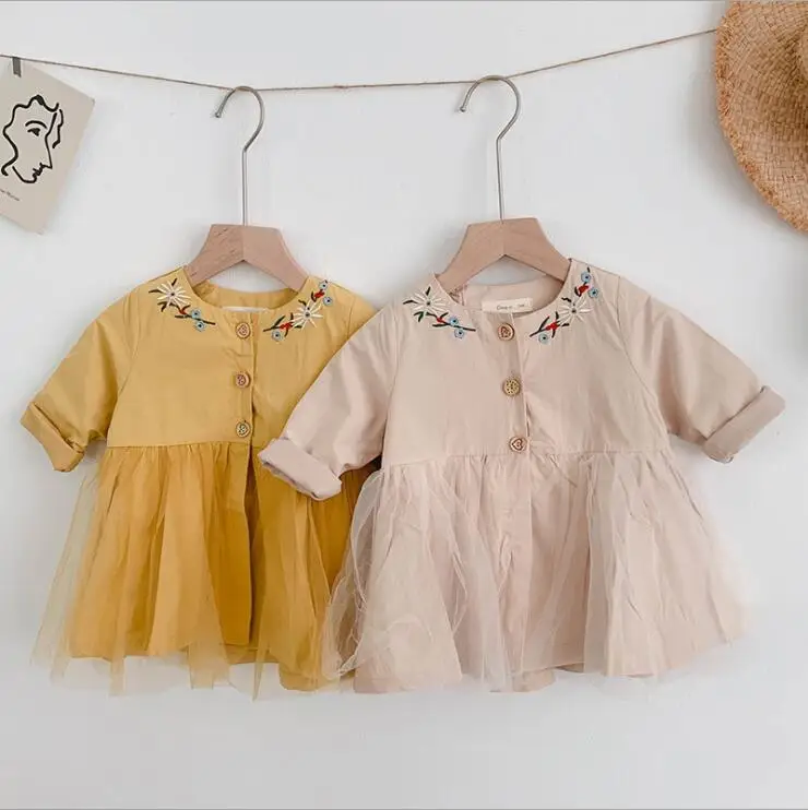 2019 Korean Style Girls Patchwork Dress Fashion Long Sleeve Autumn Girls Dresses 0-5 Years
2019 Korean Style Girls Patchwork Dress Fashion Long Sleeve Autumn Girls Dresses 0-5 Years