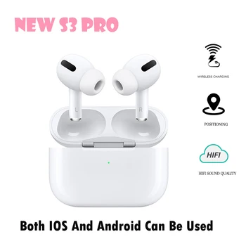 New Wireless Headphone Bluetooth Earphone Pro S3 In Ear 1:1 High Quality Clone GPS Location Rename With Logo
New Wireless Headphone Bluetooth Earphone Pro S3 In Ear 1:1 High Quality Clone GPS Location Rename With Logo