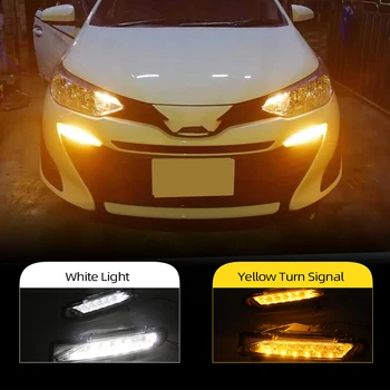 CSCSNL 2Pcs For Toyota Yaris 2017 2018 2019 Yellow Turning Signal Waterproof ABS Car LED DRL LED Daytime Running Light Daylight
CSCSNL 2Pcs For Toyota Yaris 2017 2018 2019 Yellow Turning Signal Waterproof ABS Car LED DRL LED Daytime Running Light Daylight