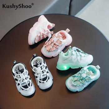 Kushyshoo Toddler Sneakers 2020 New Fashion Light Up Lace-Up Drawing Kids Shoes Solid Color Breathable Non-slip Running Shoes
Kushyshoo Toddler Sneakers 2020 New Fashion Light Up Lace-Up Drawing Kids Shoes Solid Color Breathable Non-slip Running Shoes