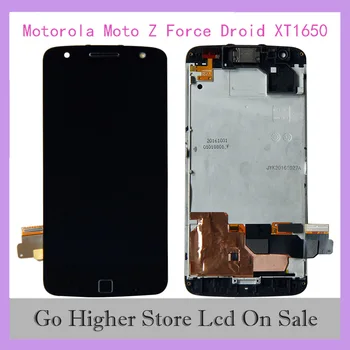 For Motorola Moto Z Force Droid XT1650 LCD Display Touch Screen Digitizer Assembly with Frame For XT1650
For Motorola Moto Z Force Droid XT1650 LCD Display Touch Screen Digitizer Assembly with Frame For XT1650