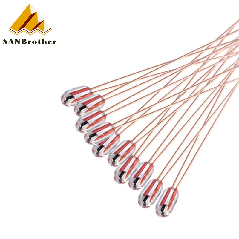 10Pcs100K ohm NTC 3950 Thermistors for 3D Printer Parts Reprap Mend Temperature Sensor Resistors 3D Printer Accessories
10Pcs100K ohm NTC 3950 Thermistors for 3D Printer Parts Reprap Mend Temperature Sensor Resistors 3D Printer Accessories