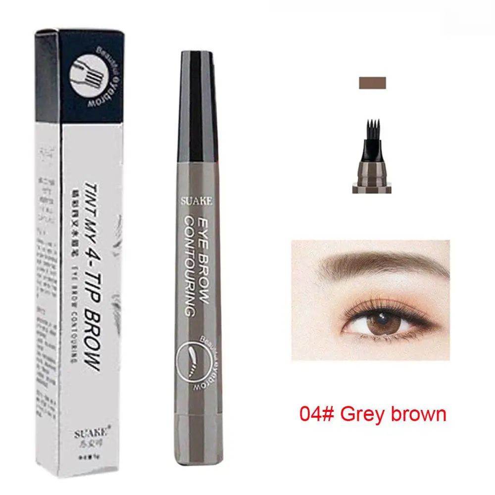 Eyebrow Pen Waterproof Fork Tip Eyebrow Tattoo Long Lasting Professional Tint Makeup 5 Colors Eyebrow Pencil Professional 
Eyebrow Pen Waterproof Fork Tip Eyebrow Tattoo Long Lasting Professional Tint Makeup 5 Colors Eyebrow Pencil Professional