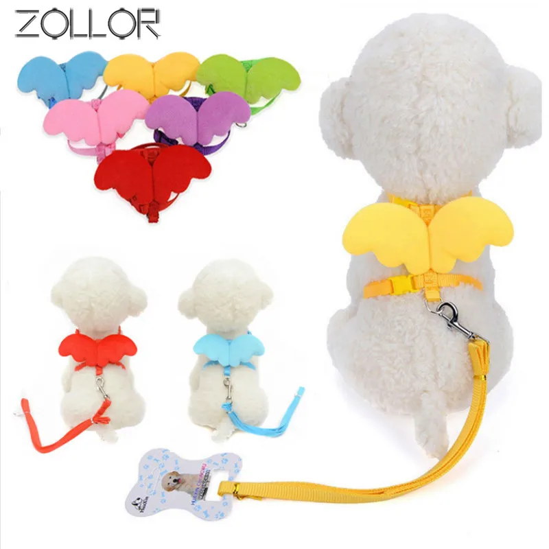 ZOLLOR Cute Angel Pet Dog Leashes and Collars Set Puppy Leads for Small Dogs Cats Designer Wing Adjustable Dog Pet Accessories
ZOLLOR Cute Angel Pet Dog Leashes and Collars Set Puppy Leads for Small Dogs Cats Designer Wing Adjustable Dog Pet Accessories