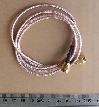1 M, 100cm, High Temperature SMA Shielded Wire, Two SMA Male Heads, Crochet HoY Screw
1 M, 100cm, High Temperature SMA Shielded Wire, Two SMA Male Heads, Crochet HoY Screw