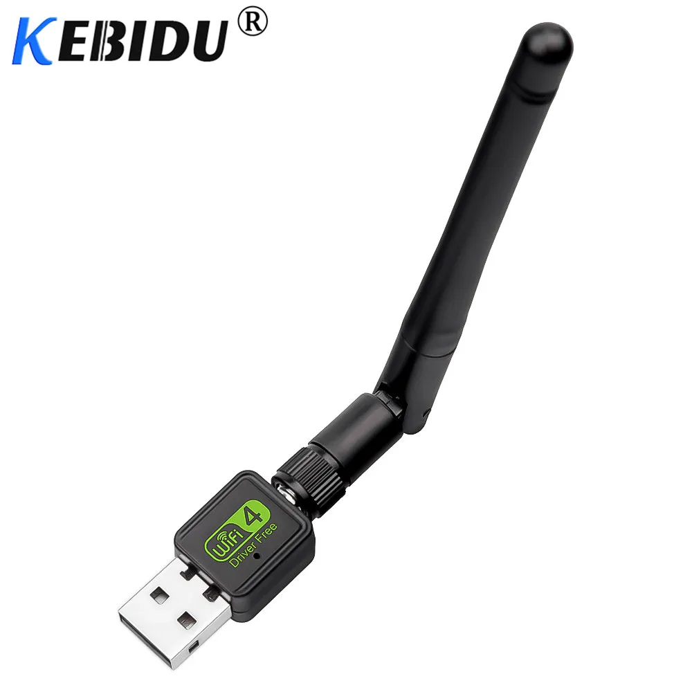 Kebidu Mini USB Wifi Adapter Wireless Network Card 802.11b/n/g 150Mbps 2dB Dongle MT7601 Wi-fi Receiver Free Driver Ethernet
Kebidu Mini USB Wifi Adapter Wireless Network Card 802.11b/n/g 150Mbps 2dB Dongle MT7601 Wi-fi Receiver Free Driver Ethernet