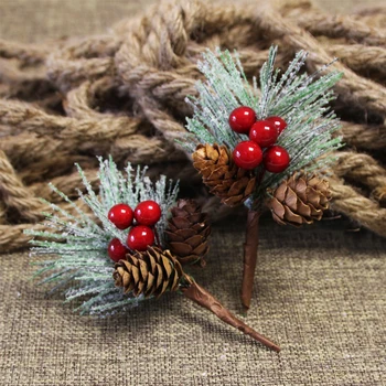 10PCS Pine Needles Mini Christmas Tree Gift Box Decoration Snow Pine Needles for Christmas Decorations Artificial Flower 
10PCS Pine Needles Mini Christmas Tree Gift Box Decoration Snow Pine Needles for Christmas Decorations Artificial Flower