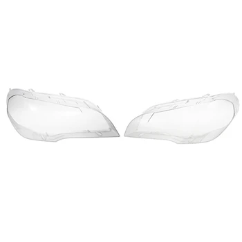 Car Clear Headlight Lens Cover Replacement Headlight Head Light Lamp Shell Cover For-BMW X5 E70 2008-2013 
Car Clear Headlight Lens Cover Replacement Headlight Head Light Lamp Shell Cover For-BMW X5 E70 2008-2013